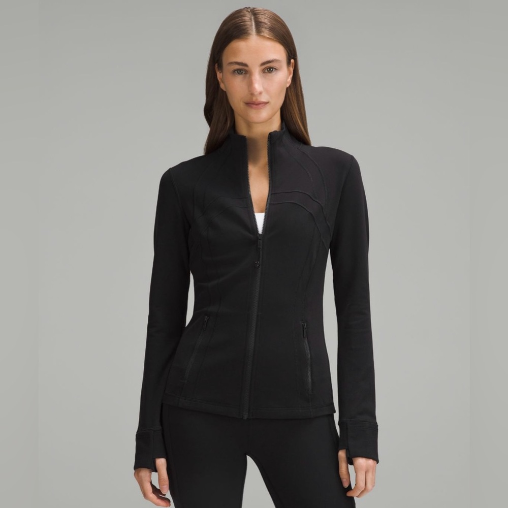 Lululemon black define jacket, size 6